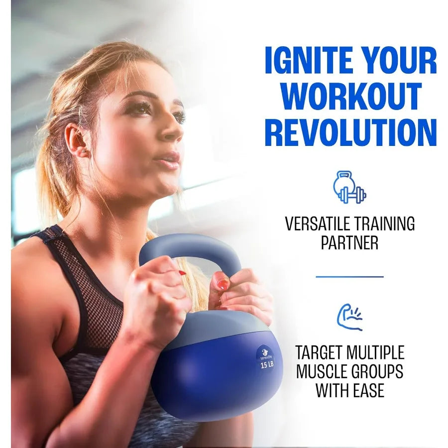 LISM Soft Kettlebells and Kettlebell Sets for Strength Training
