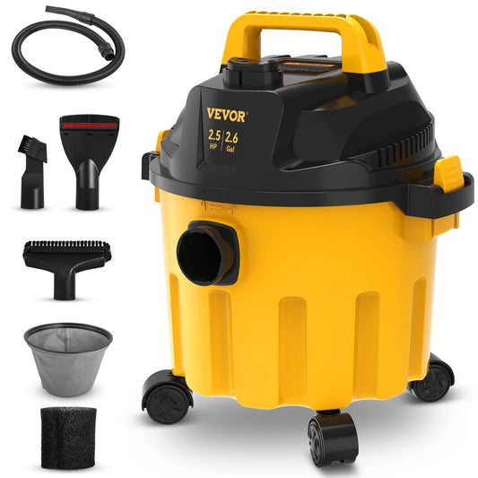 SucceBuy Wet Dry Vac Portable Shop Vacuum With Blowing Function