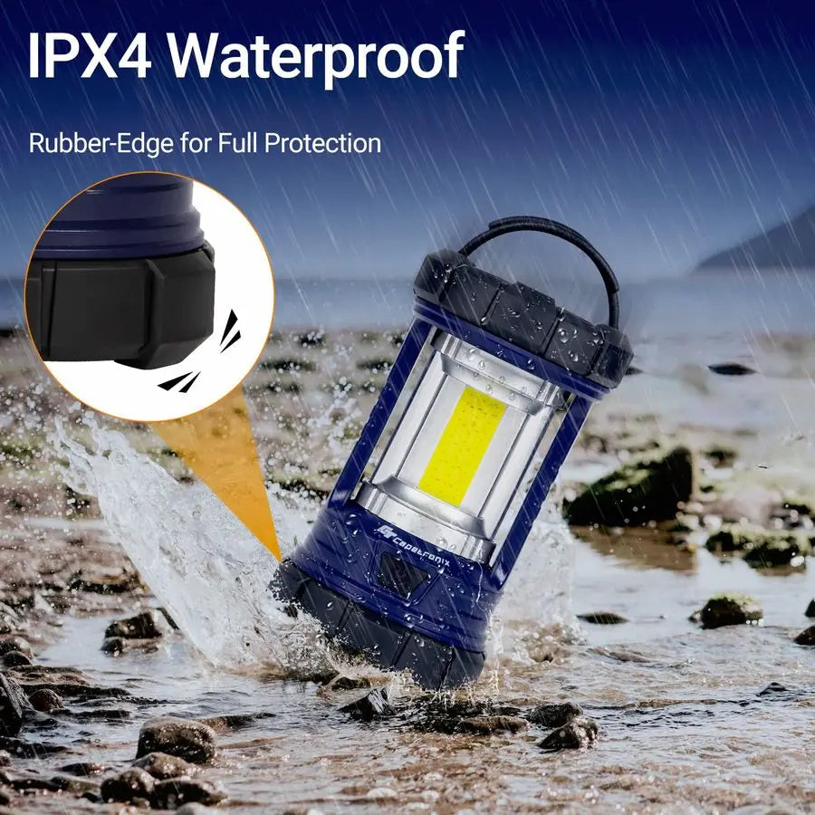 3200LM LED Camping Lantern With 4600mAh Phone Charger