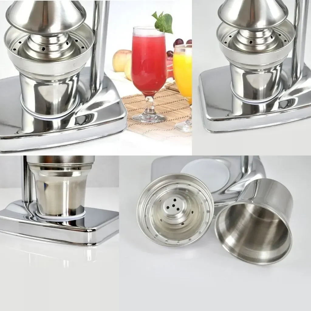 Stainless Steel Manual Juicer Handheld Citrus Press Kitchen Tool