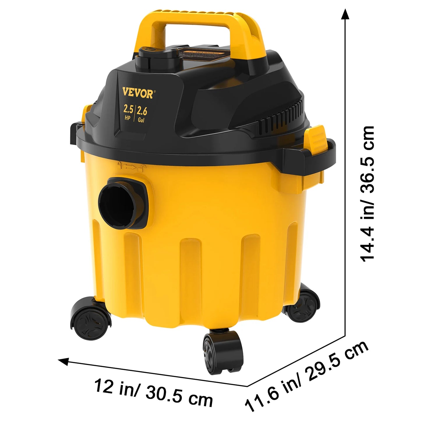 SucceBuy Wet Dry Vac Portable Shop Vacuum With Blowing Function