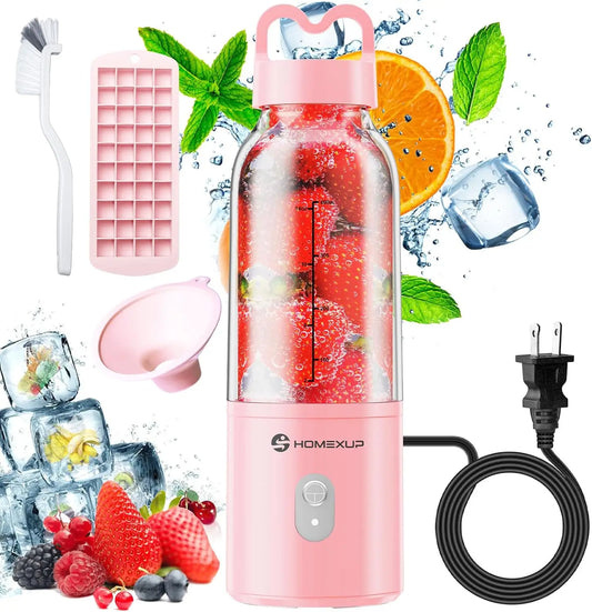 XMSJ Portable Personal Blender 175W For Smoothies Ice And Food Processing
