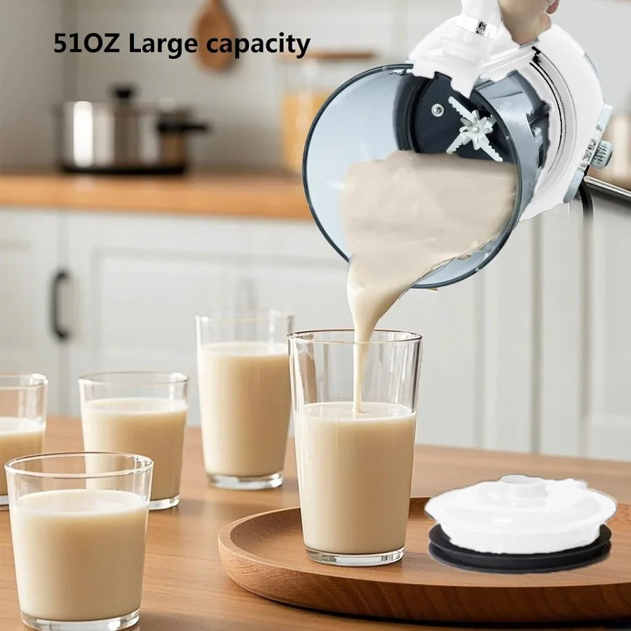 MDNG 10 In 1 Nut Milk Maker With 20 Blades For Smooth Nut Milk