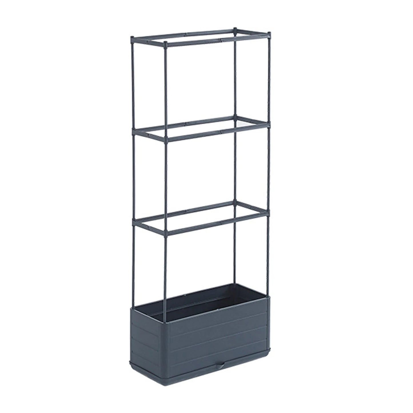Raised Tomato Cage Planter With Trellis For Climbing Plants