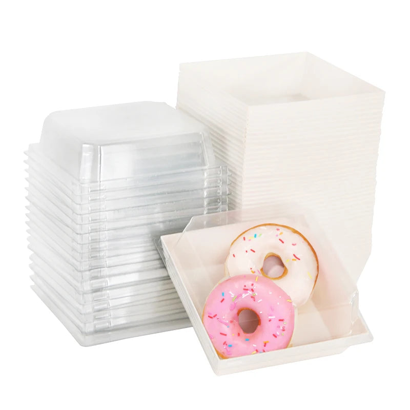 Xunyihappy Kraft Paper Cake Boxes For Desserts Donuts And Cookies