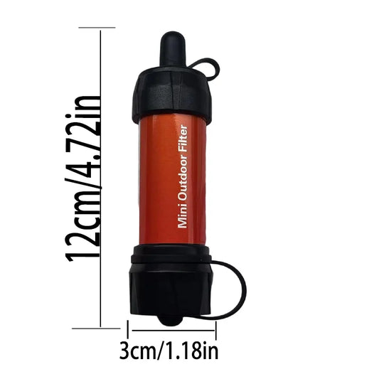 Portable Outdoor Water Filter For Camping And Survival