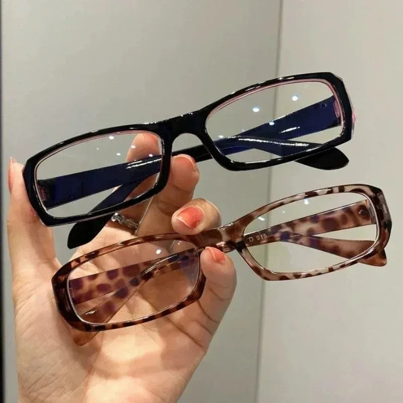 Square Glasses Unisex Blue Light Blocking Reading Eyewear