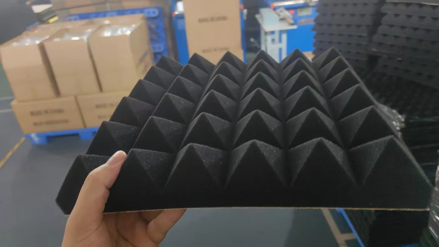Self-Adhesive Eggcrate Soundproof Foam Panels For Home Studio