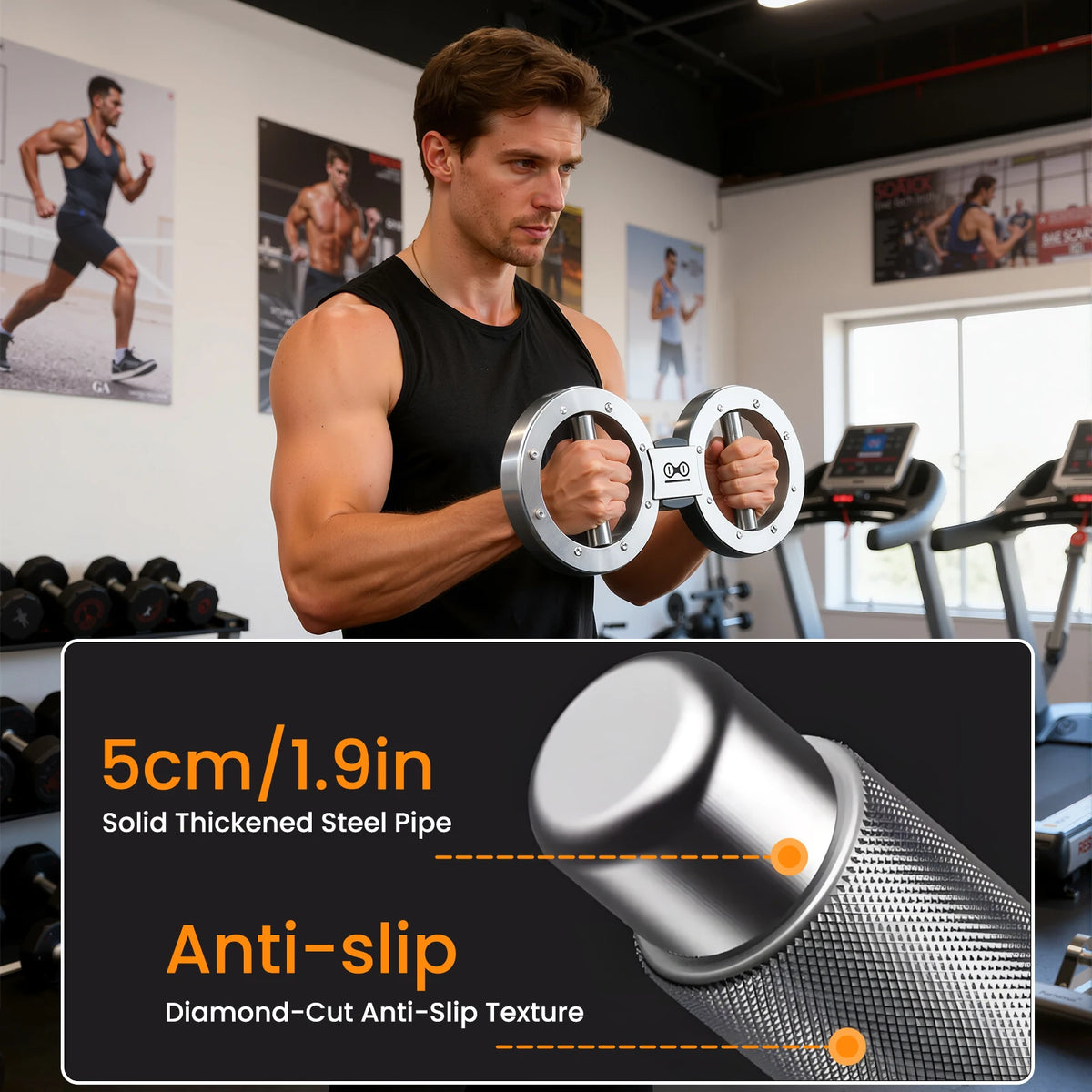 Adjustable Multifunctional Grip Strength And Forearm Exerciser