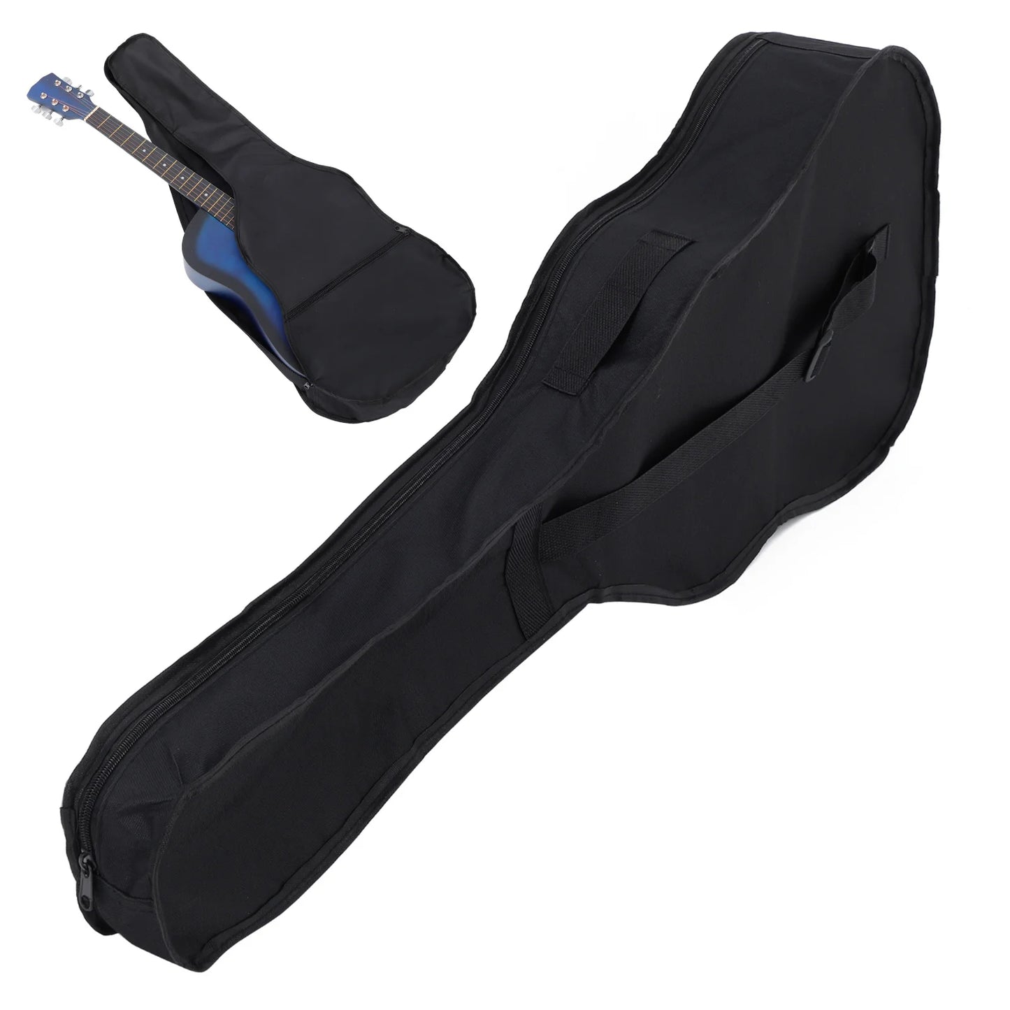 Oxford Guitar Bag Waterproof With Zipper Pocket And Shoulder Strap