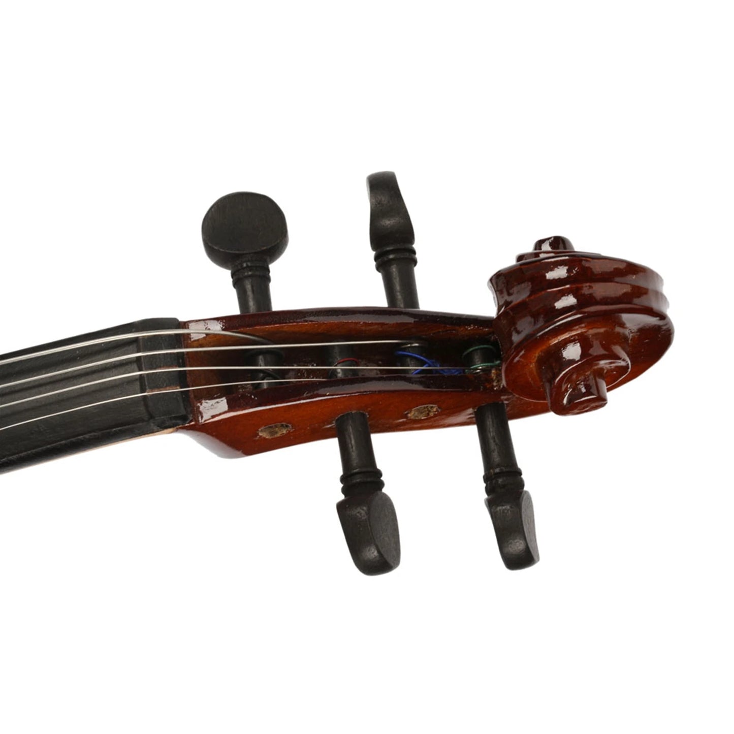 Acoustic Violin Case With Bow And Rosin Natural Finish