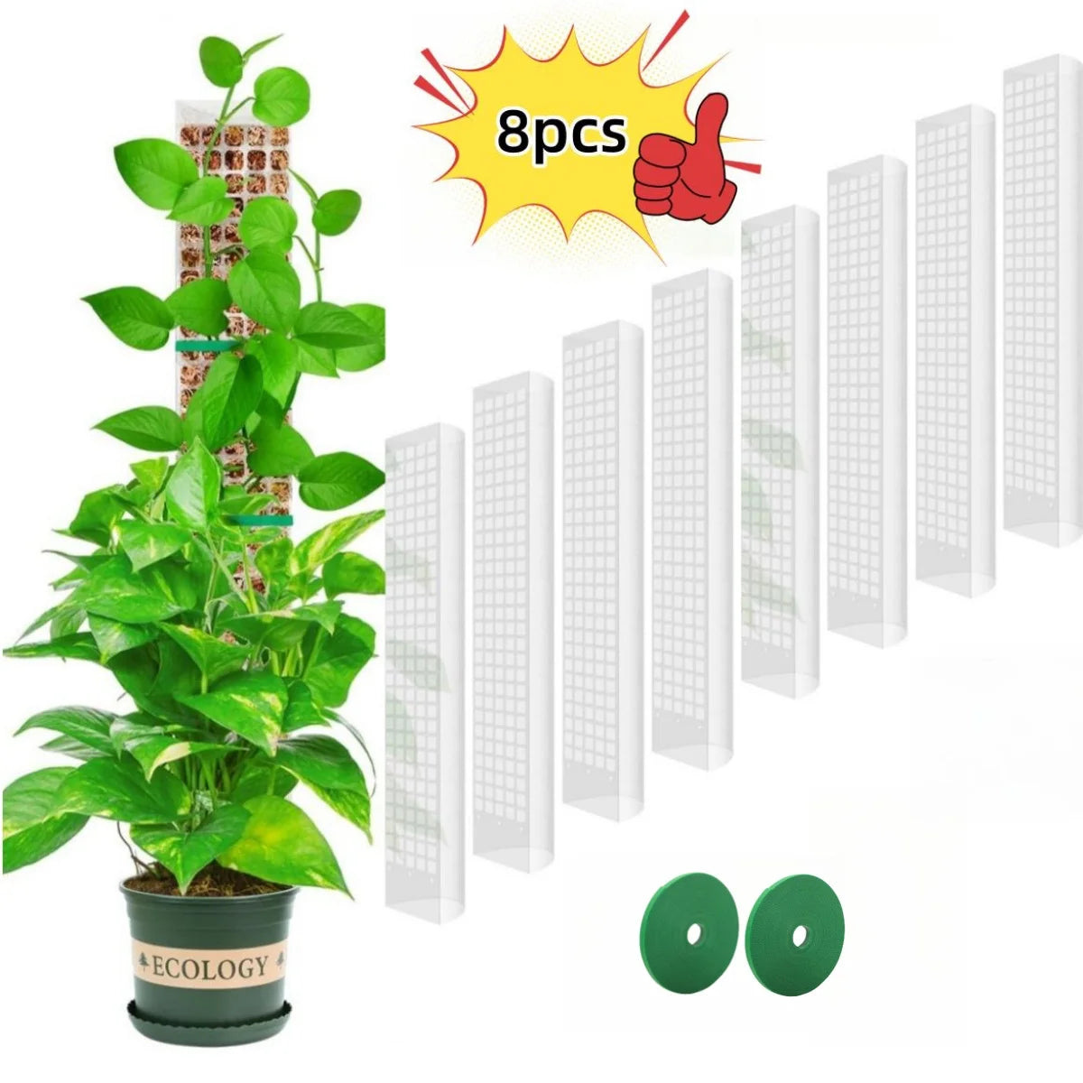 Moss Pole Plant Support for Climbing Plants