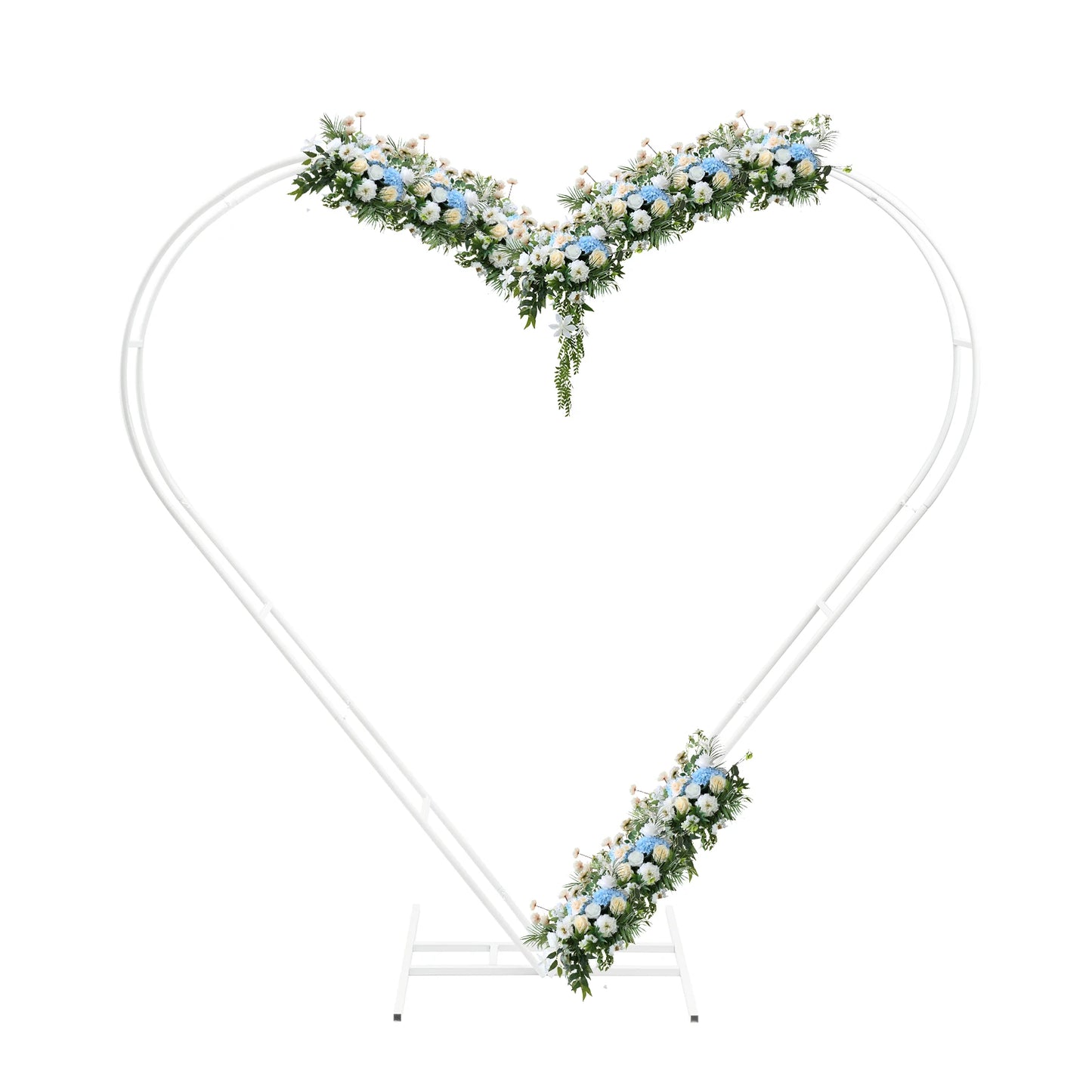 Heart Shape Wedding Metal Arch Backdrop Iron Stand