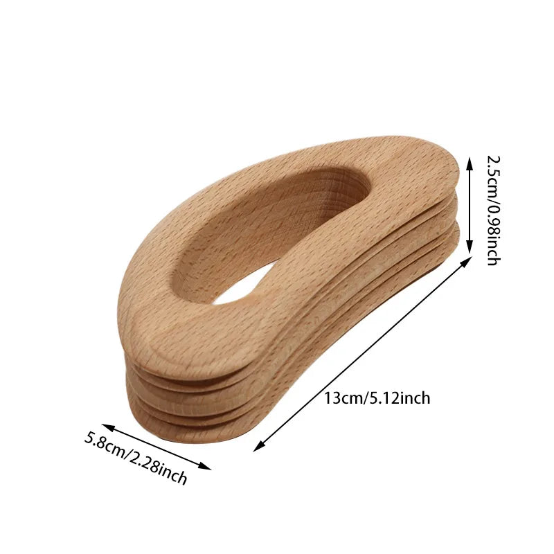 Wood Therapy Massage Tools Anti Cellulite Massager Lymphatic Drainage Body Massager Gua Sha Tools Full Body Muscles Pain 2030